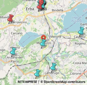 Mappa Via Santuario, 22040 Monguzzo CO, Italia (2.9775)