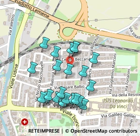 Mappa Via Cesare Beccaria, 30026 Portogruaro VE, Italia (0.22692)