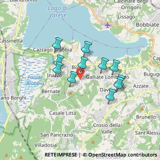Mappa Piazza Senatore Pietro Puricelli, 21020 Bodio Lomnago VA, Italia (1.44545)