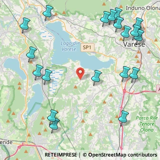 Mappa Piazza Senatore Pietro Puricelli, 21020 Bodio Lomnago VA, Italia (5.99947)