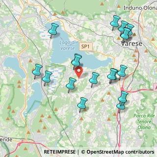 Mappa Piazza Senatore Pietro Puricelli, 21020 Bodio Lomnago VA, Italia (4.33278)