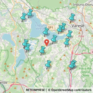 Mappa Piazza Senatore Pietro Puricelli, 21020 Bodio Lomnago VA, Italia (4.18)