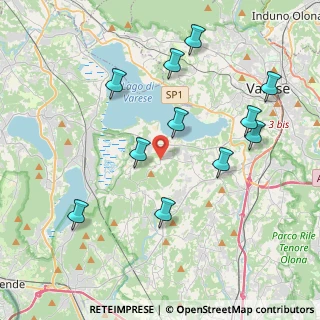 Mappa Piazza Senatore Pietro Puricelli, 21020 Bodio Lomnago VA, Italia (4.15)