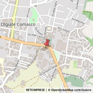 Mappa Via Vittorio Emanuele, 5, 22077 Olgiate Comasco, Como (Lombardia)