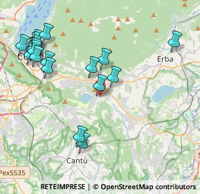 Mappa Via Canneti, 22030 Montorfano CO, Italia (4.848)