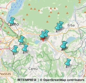 Mappa Via Canneti, 22030 Montorfano CO, Italia (3.79818)
