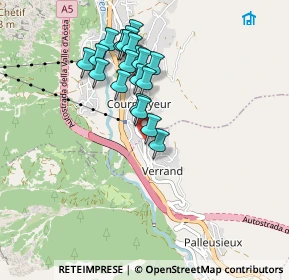 Mappa Farmacia Monte Bianco, 11010 Pré-Saint-Didier AO, Italia (0.7925)