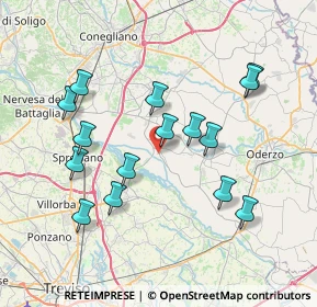 Mappa 31010 Cimadolmo TV, Italia (7.36133)