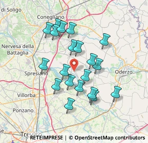 Mappa 31010 Cimadolmo TV, Italia (6.2865)