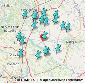 Mappa 31010 Cimadolmo TV, Italia (7.226)