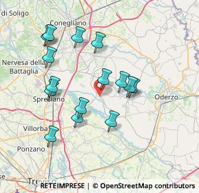 Mappa 31010 Cimadolmo TV, Italia (6.92867)