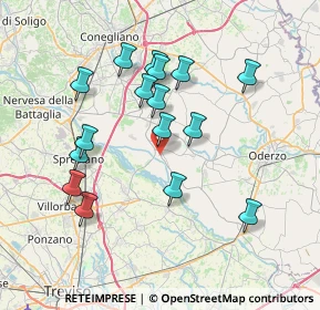 Mappa 31010 Cimadolmo TV, Italia (6.98438)