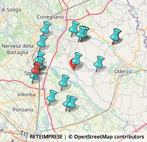 Mappa 31010 Cimadolmo TV, Italia (7.4185)