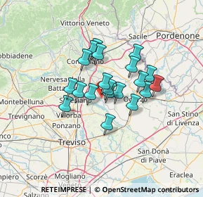 Mappa 31010 Cimadolmo TV, Italia (9.3595)