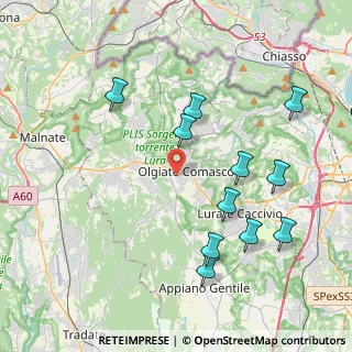 Mappa Via San Giorgio, 22077 Olgiate Comasco CO, Italia (4.23)