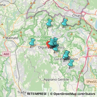 Mappa Via San Giorgio, 22077 Olgiate Comasco CO, Italia (2.35308)