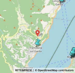 Mappa Via Vittorio Veneto, 25010 Tremosine sul Garda BS, Italia (3.93923)