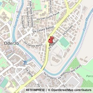 Mappa Via Postumia di Camino, 4, 31046 Oderzo, Treviso (Veneto)