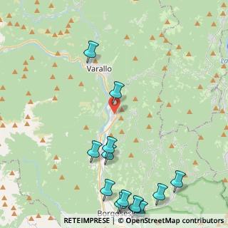 Mappa Via Tagliaferro, 13019 Varallo VC, Italia (6.14071)