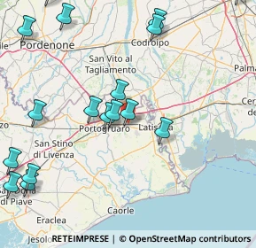 Mappa 30025 Fossalta di Portogruaro VE, Italia (21.10353)