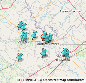 Mappa Via dei Rori, 31045 Motta di Livenza TV, Italia (6.02571)