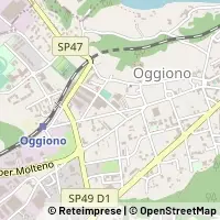 Kaart Oggiono
