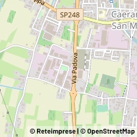 Hartă Caerano di San Marco