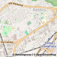 Map Como