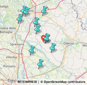 Mappa Via Callarghe, 31020 San Polo di Piave TV, Italia (6.89636)