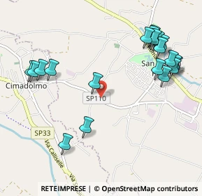 Mappa Via Callarghe, 31020 San Polo di Piave TV, Italia (1.219)