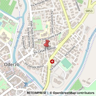 Mappa Via Cesare Battisti,  41, 31046 Oderzo, Treviso (Veneto)