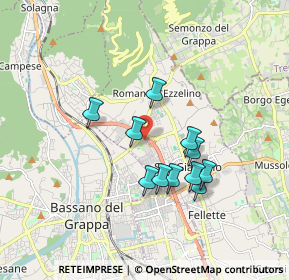 Mappa Del, 36060 Romano D'ezzelino VI, Italia (1.46)