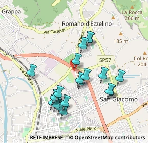 Mappa Del, 36060 Romano D'ezzelino VI, Italia (0.887)