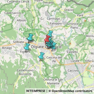 Mappa Piazza A. Volta, 22077 Olgiate Comasco CO, Italia (0.83727)