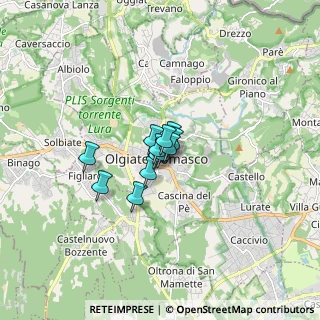 Mappa Piazza A. Volta, 22077 Olgiate Comasco CO, Italia (0.69917)