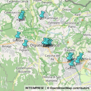 Mappa Piazza A. Volta, 22077 Olgiate Comasco CO, Italia (1.91813)