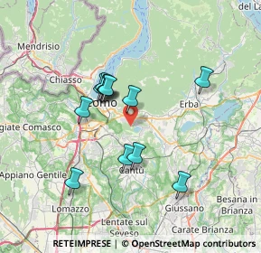 Mappa Via ai Boschi, 22030 Lipomo CO, Italia (5.91833)