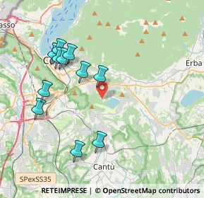 Mappa Via ai Boschi, 22030 Lipomo CO, Italia (3.91273)