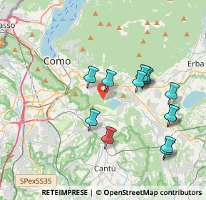 Mappa Via ai Boschi, 22030 Lipomo CO, Italia (3.68231)