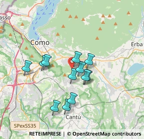 Mappa Via ai Boschi, 22030 Lipomo CO, Italia (2.90417)