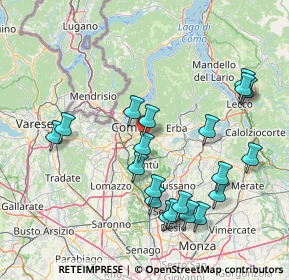 Mappa Via ai Boschi, 22030 Lipomo CO, Italia (16.6325)