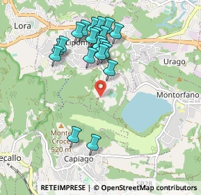 Mappa Via ai Boschi, 22030 Lipomo CO, Italia (0.9365)