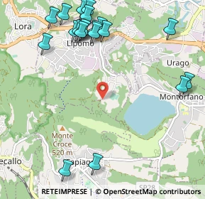 Mappa Via ai Boschi, 22030 Lipomo CO, Italia (1.3495)