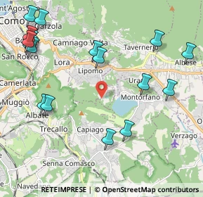 Mappa Via ai Boschi, 22030 Lipomo CO, Italia (2.64647)