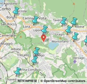 Mappa Via ai Boschi, 22030 Lipomo CO, Italia (2.58083)