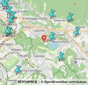 Mappa Via ai Boschi, 22030 Lipomo CO, Italia (3.41813)