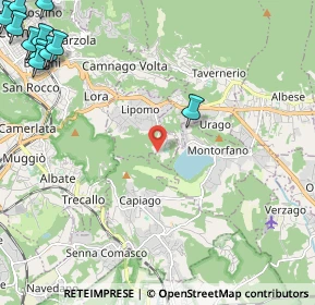 Mappa Via ai Boschi, 22030 Lipomo CO, Italia (3.785)