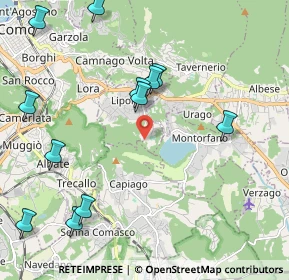 Mappa Via ai Boschi, 22030 Lipomo CO, Italia (2.47583)
