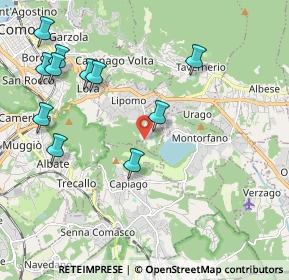 Mappa Via ai Boschi, 22030 Lipomo CO, Italia (2.33727)