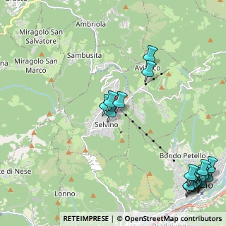 Mappa 24020 Selvino BG, Italia (3.2015)
